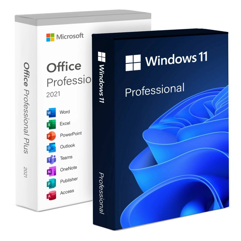 Combo: Office 2021 Pro Plus Phone + Windows 11 Pro